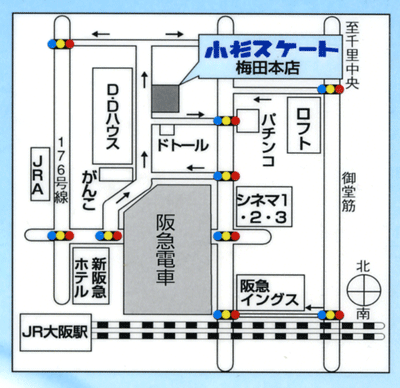 梅田店地図